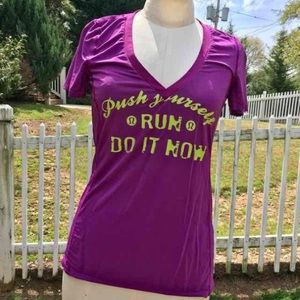 Lululemon 6 push yourself run do it now tank top